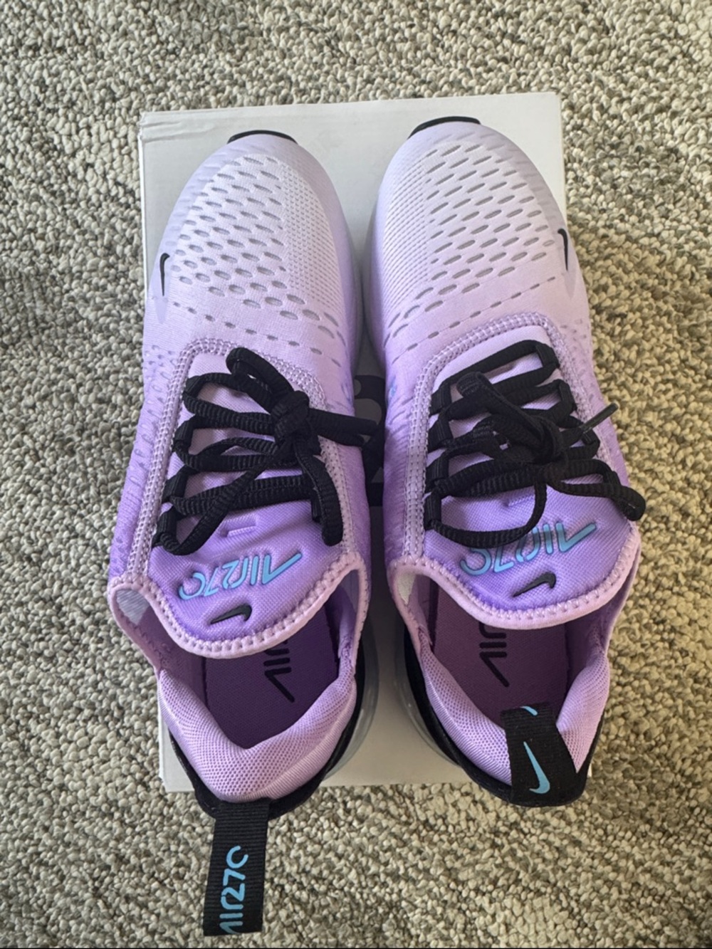 Nike Lilac and Black Air Max 270 - Picture 5 of 7